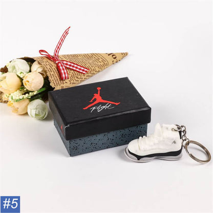 N Shoe & Box Keychain