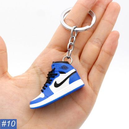 N Single Shoe Keychain