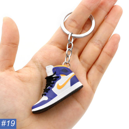 N Single Shoe Keychain