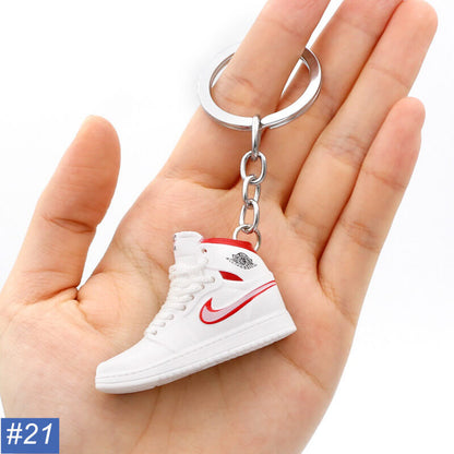 N Single Shoe Keychain