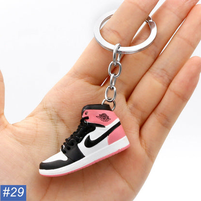 N Single Shoe Keychain