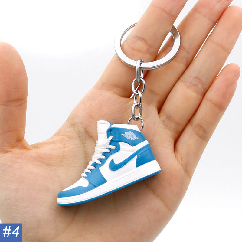 N Single Shoe Keychain