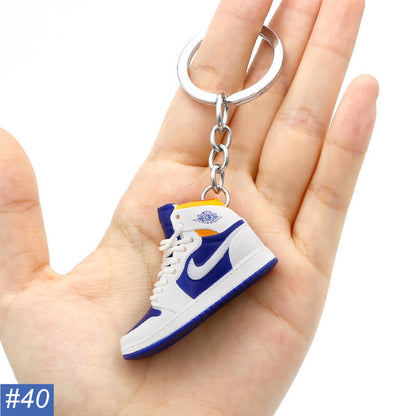 N Single Shoe Keychain