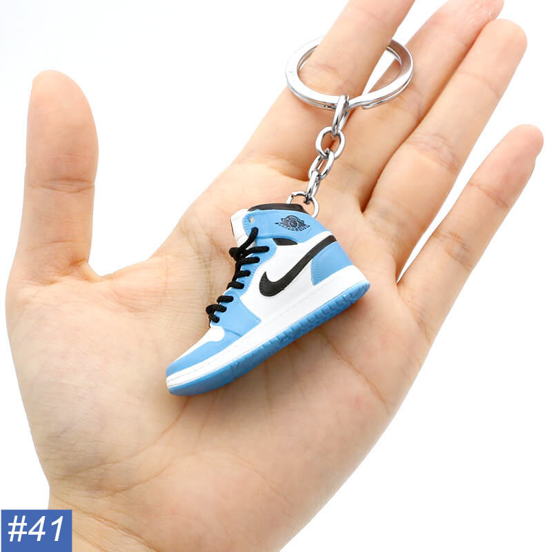 N Single Shoe Keychain