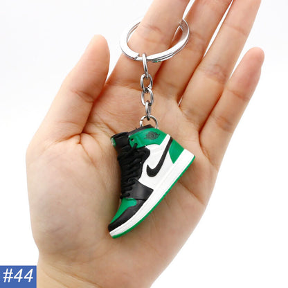 N Single Shoe Keychain