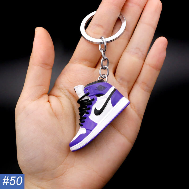 N Single Shoe Keychain