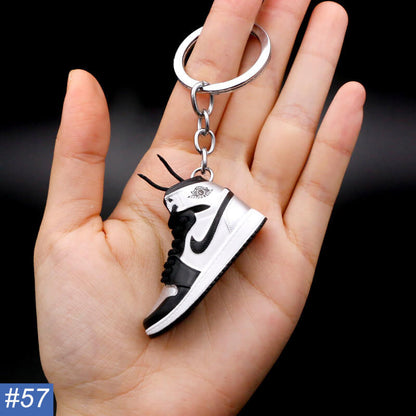 N Single Shoe Keychain