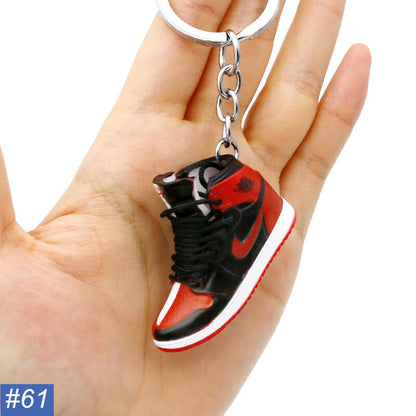 N Single Shoe Keychain