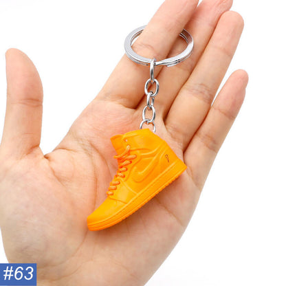 N Single Shoe Keychain