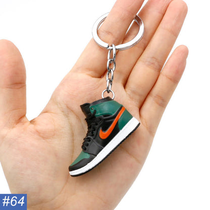 N Single Shoe Keychain