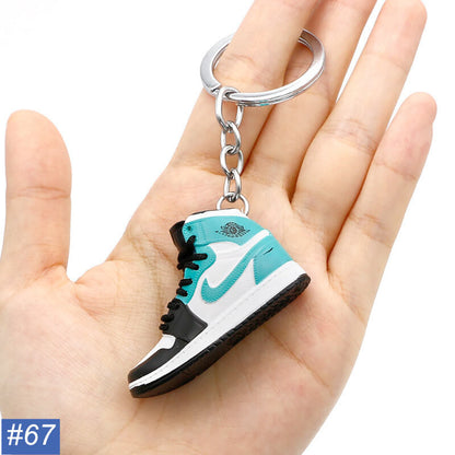 N Single Shoe Keychain