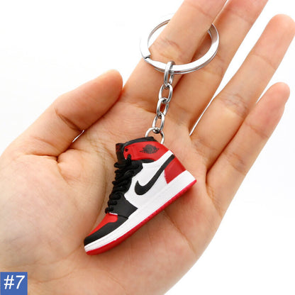 N Single Shoe Keychain