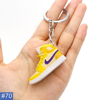 N Single Shoe Keychain