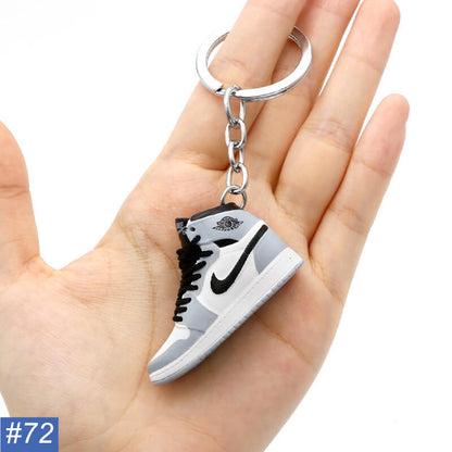 N Single Shoe Keychain