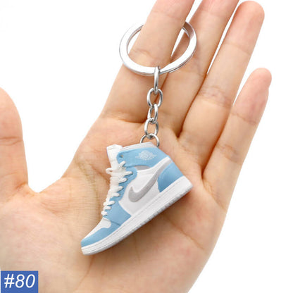 N Single Shoe Keychain