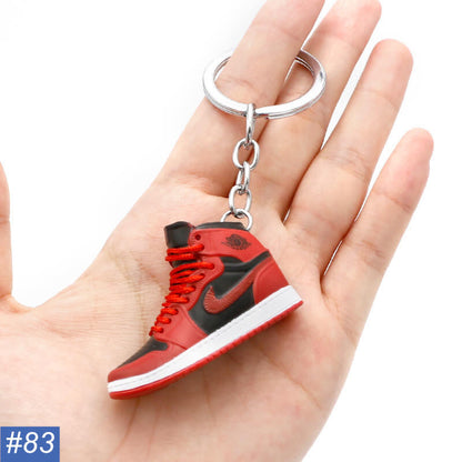 N Single Shoe Keychain