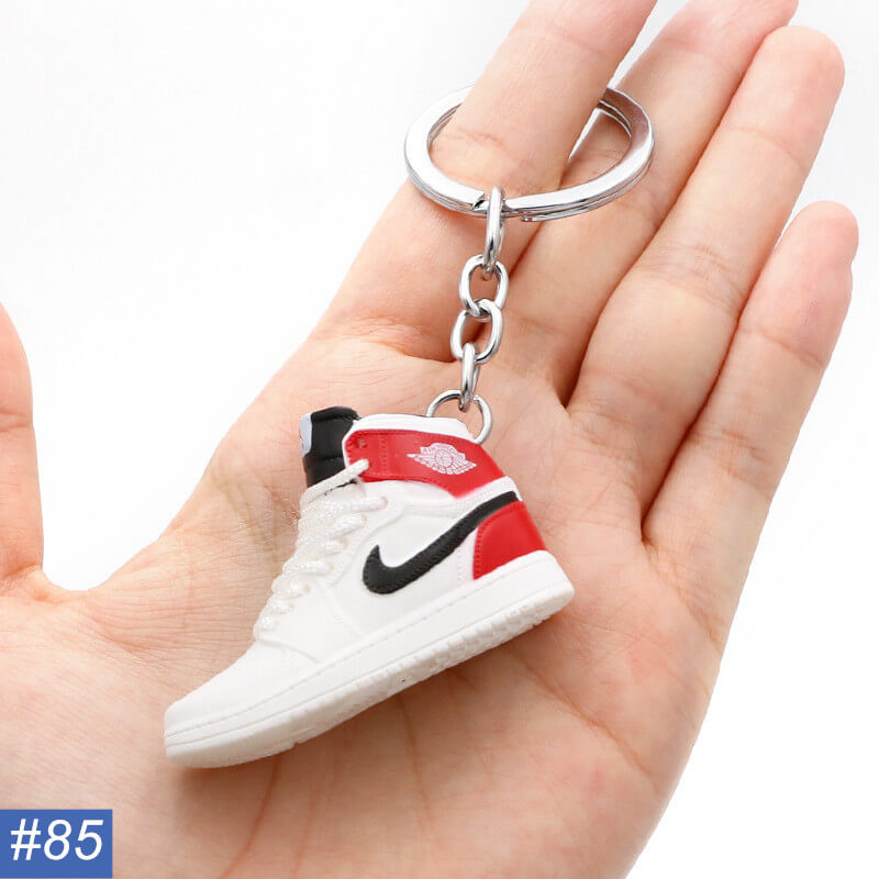 N Single Shoe Keychain