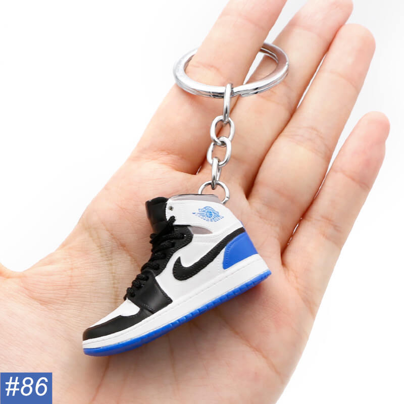 N Single Shoe Keychain