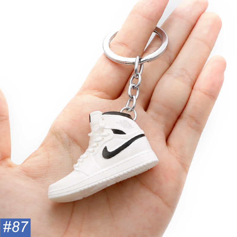 N Single Shoe Keychain