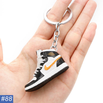 N Single Shoe Keychain