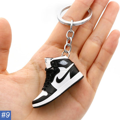 N Single Shoe Keychain