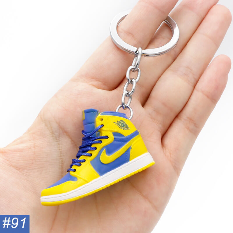 N Single Shoe Keychain