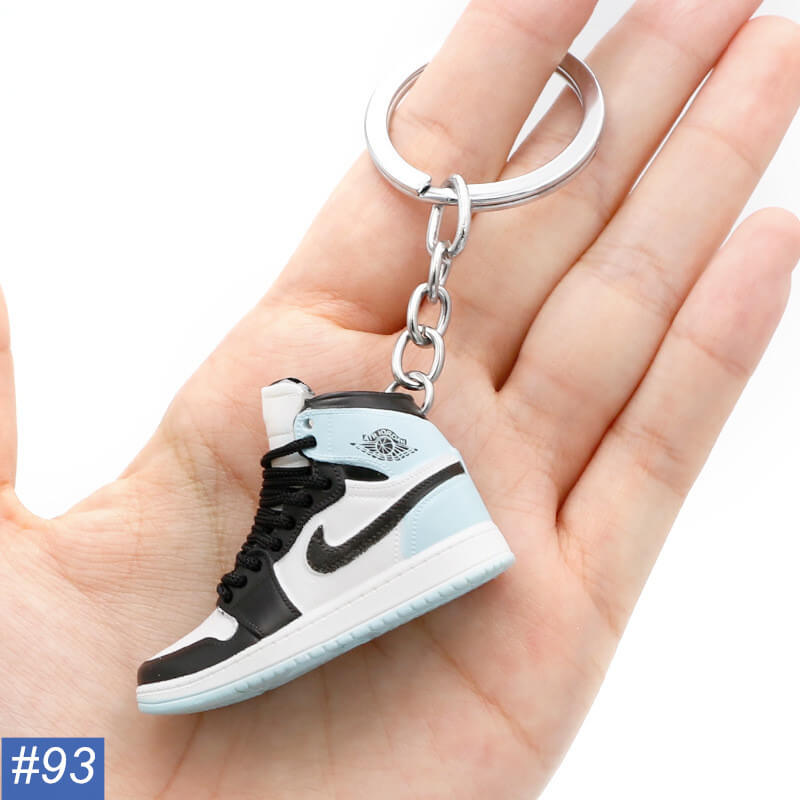 N Single Shoe Keychain