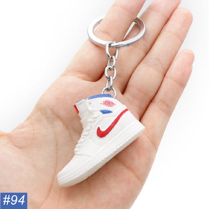 N Single Shoe Keychain