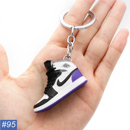 N Single Shoe Keychain