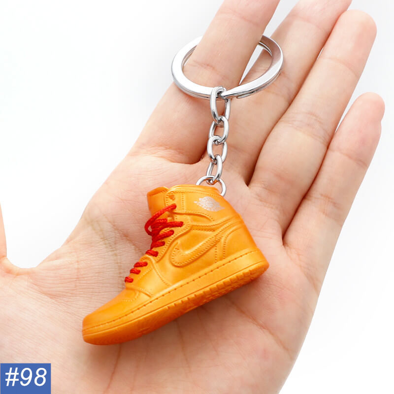 N Single Shoe Keychain