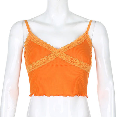 Crossing Lace Camisole