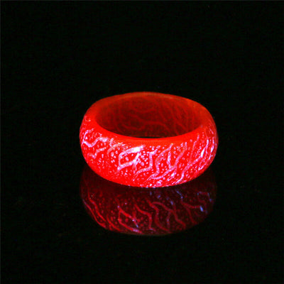 Luminous Crack Ring