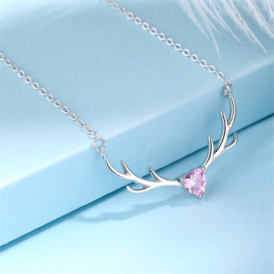 Christmas Elk Necklace