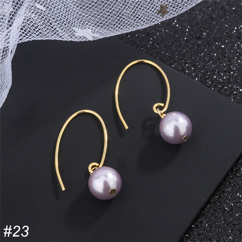 S925 Silver Pearl Drop Earrings