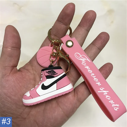 N Shoe Keychain