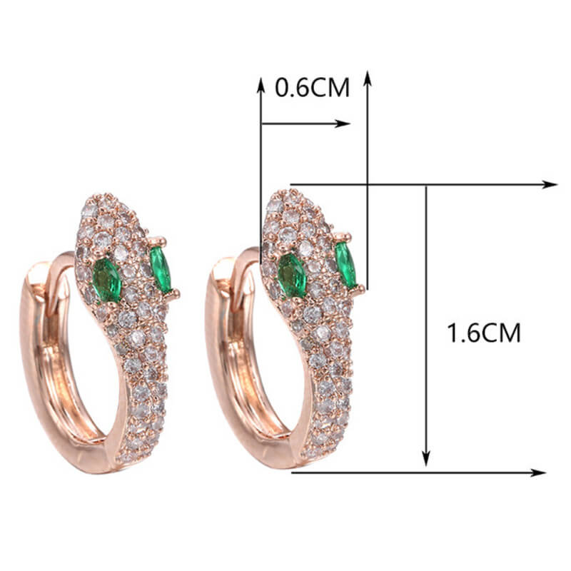 Snake Ear Studs