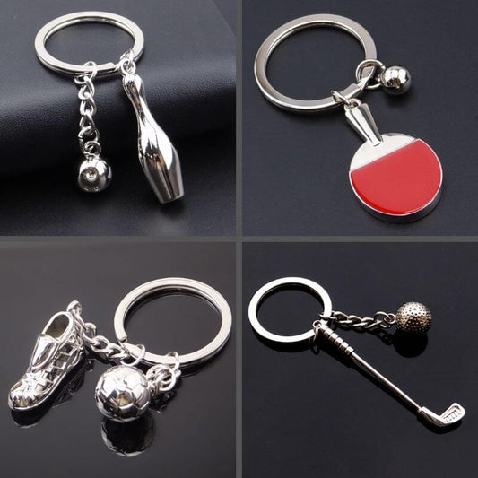 Sports Metal Keychain