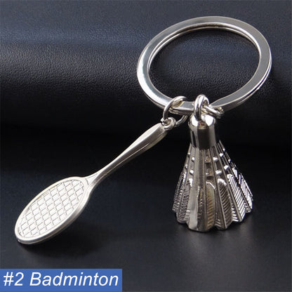 Sports Metal Keychain