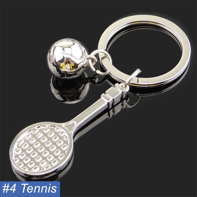 Sports Metal Keychain