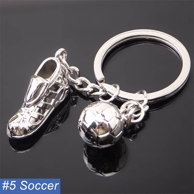 Sports Metal Keychain