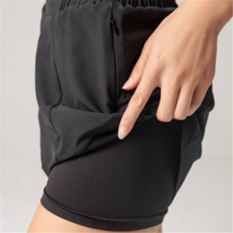 Running Shorts-summer fitness shorts-black2