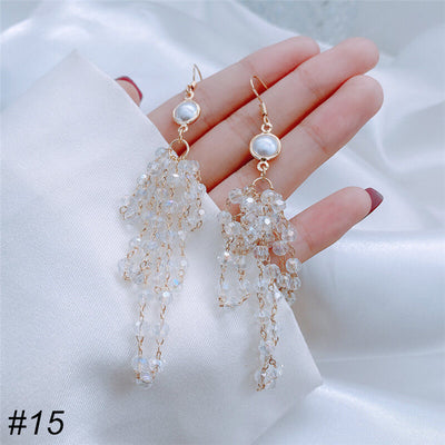 Tassel Pearl Earrings