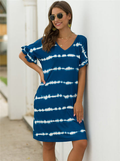 Tie-DyeWavyStripedDress-Blue-Front2