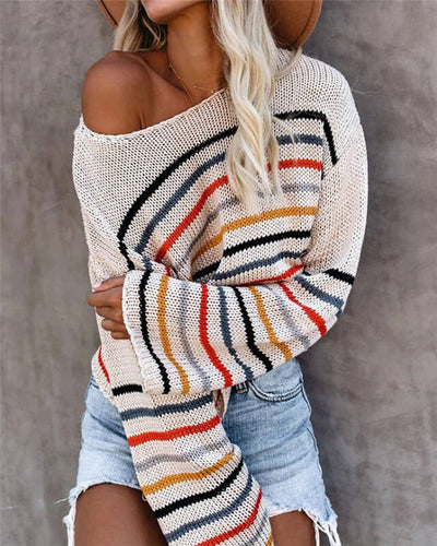 Colorful Stripes Sweater