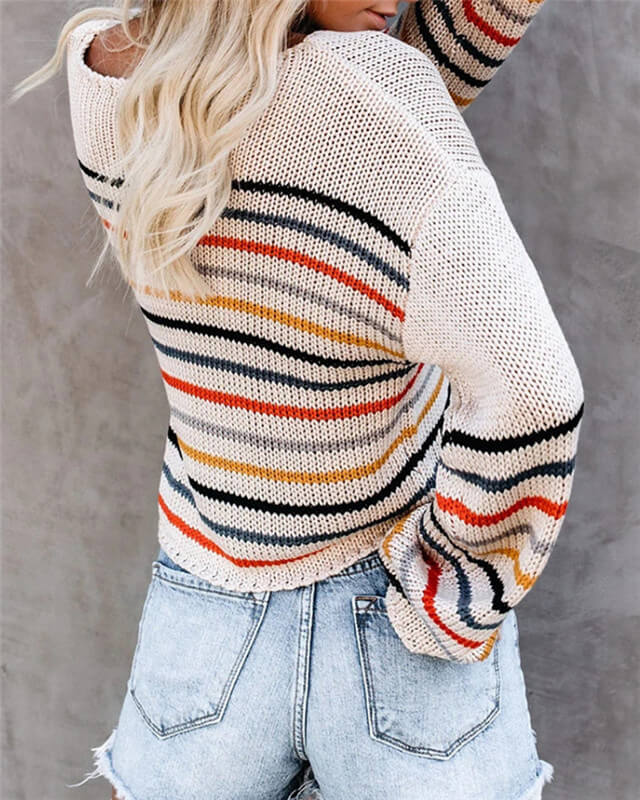 Colorful Stripes Sweater