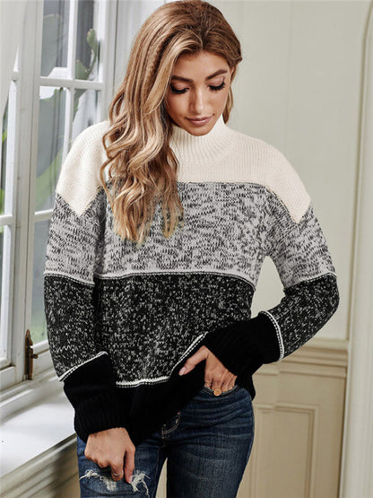 High Neck Pullover