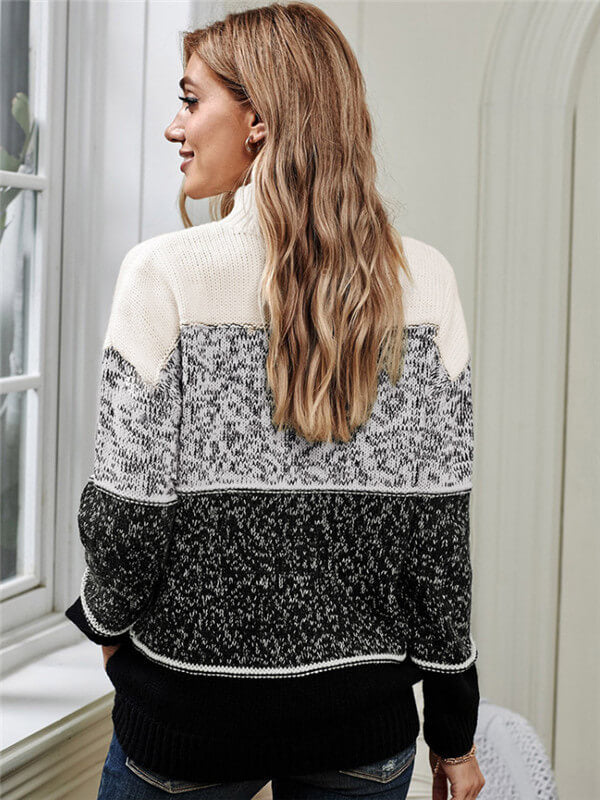 High Neck Pullover