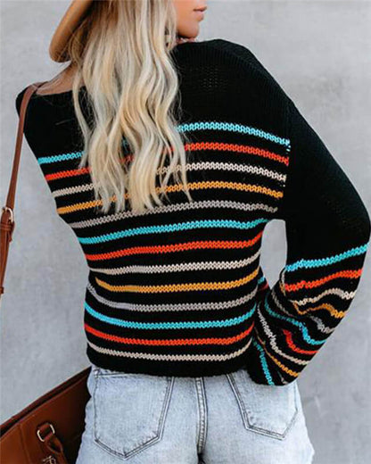 Colorful Stripes Sweater