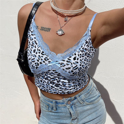 Leopard V Neck Camisole