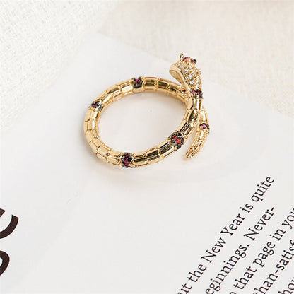 Open End Snake Ring